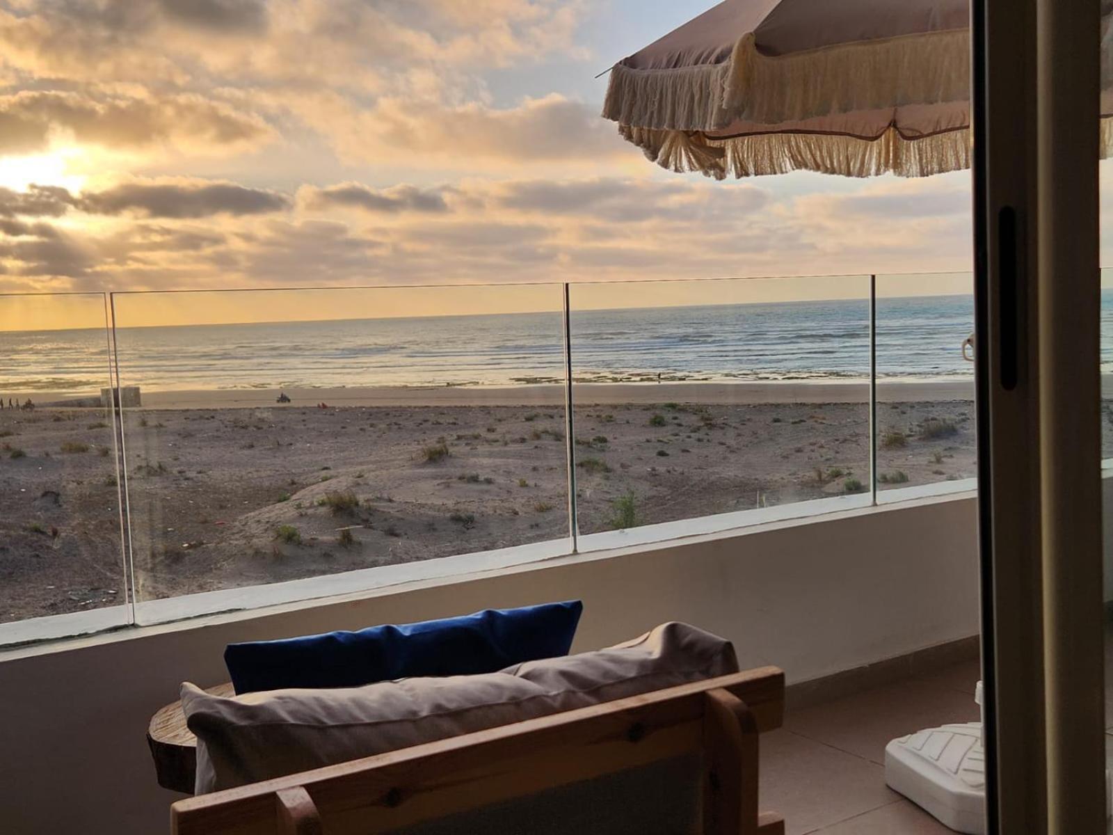 Sidi Rahal Blue View, Beachfront Wide Seaview With Pool Εξωτερικό φωτογραφία