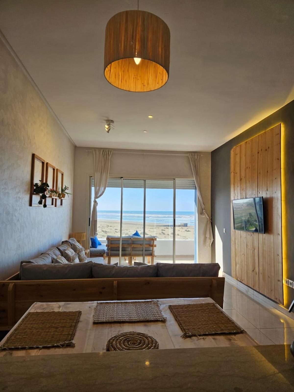 Sidi Rahal Blue View, Beachfront Wide Seaview With Pool Εξωτερικό φωτογραφία
