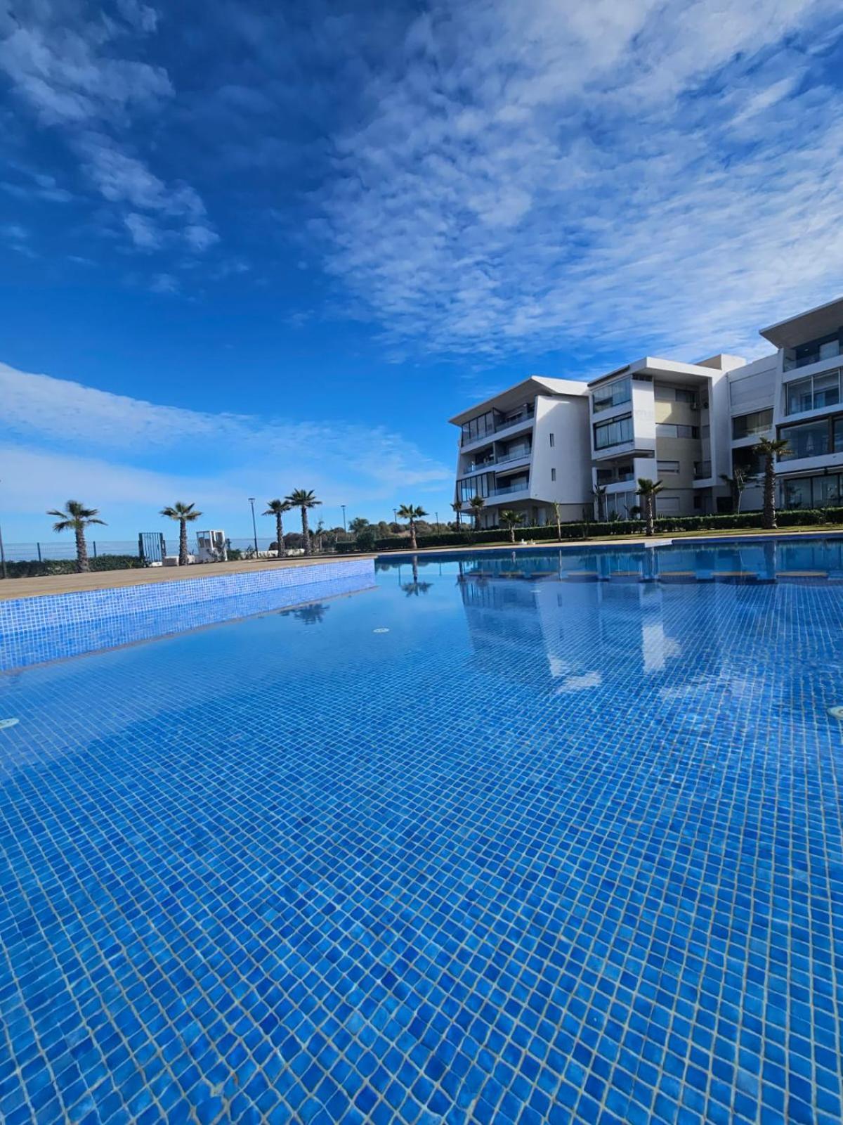 Sidi Rahal Blue View, Beachfront Wide Seaview With Pool Εξωτερικό φωτογραφία